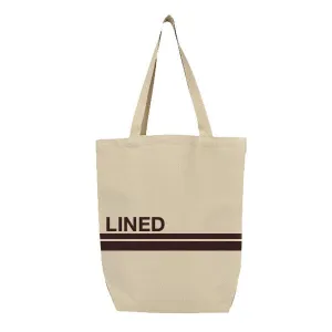 12 Oz. Canvas Tall Grocery Tote Bag E2E (Q701211)