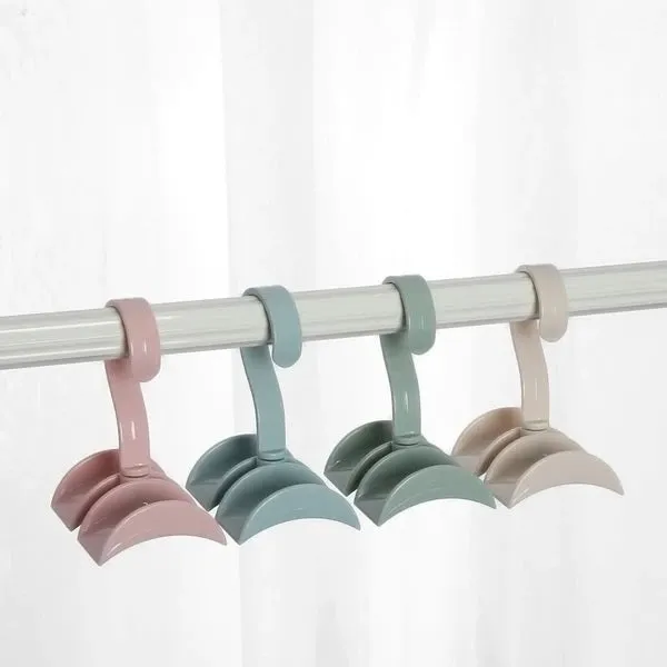 2 Pcs - Rotating Handbag Hanger Rack Closet Storage Organizer Hooks for Ladies Bag Belt Tie Scarf - H01262