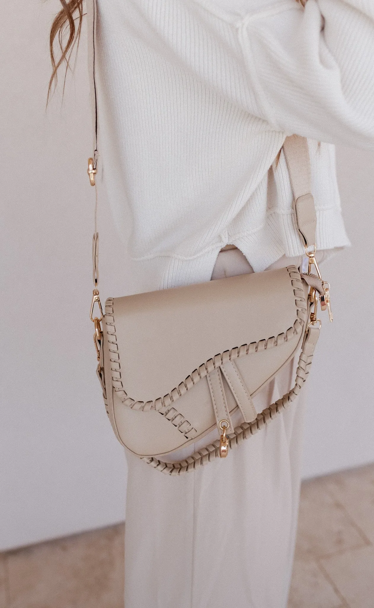 Adeline Saddle Crossbody Hand Bag