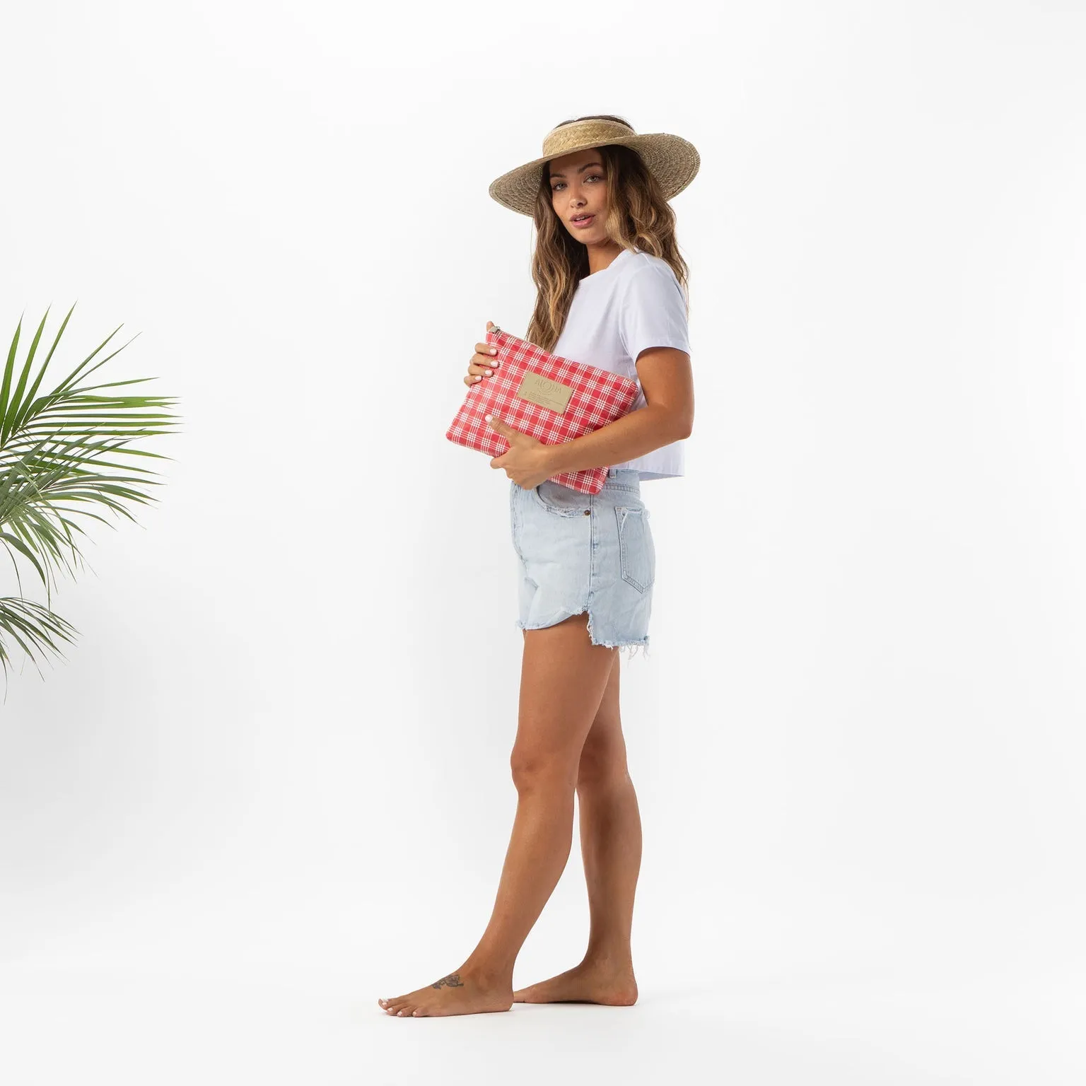 Aloha Collection Mid Pouch - Palaka 'Ula
