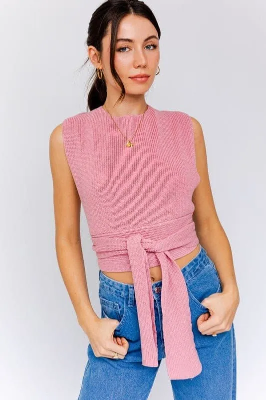 Anyway You Want It Convertible Tank - Pink