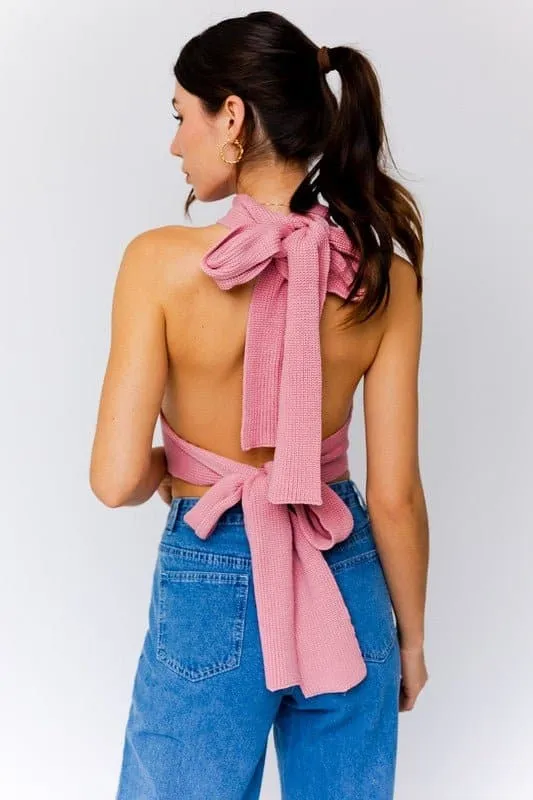 Anyway You Want It Convertible Tank - Pink