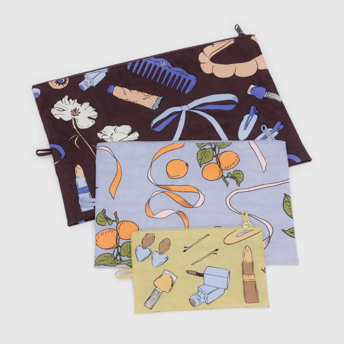 Baggu Go Pouch Set in Get Ready With Me