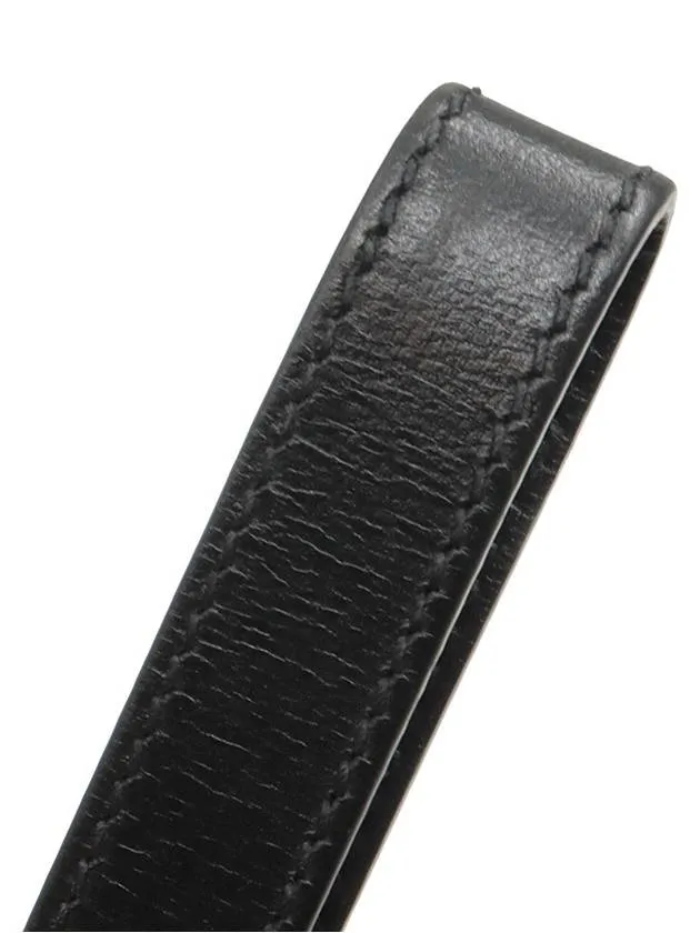 Black GG Supreme Canvas Interlocking G Handstrap Clutch 726833