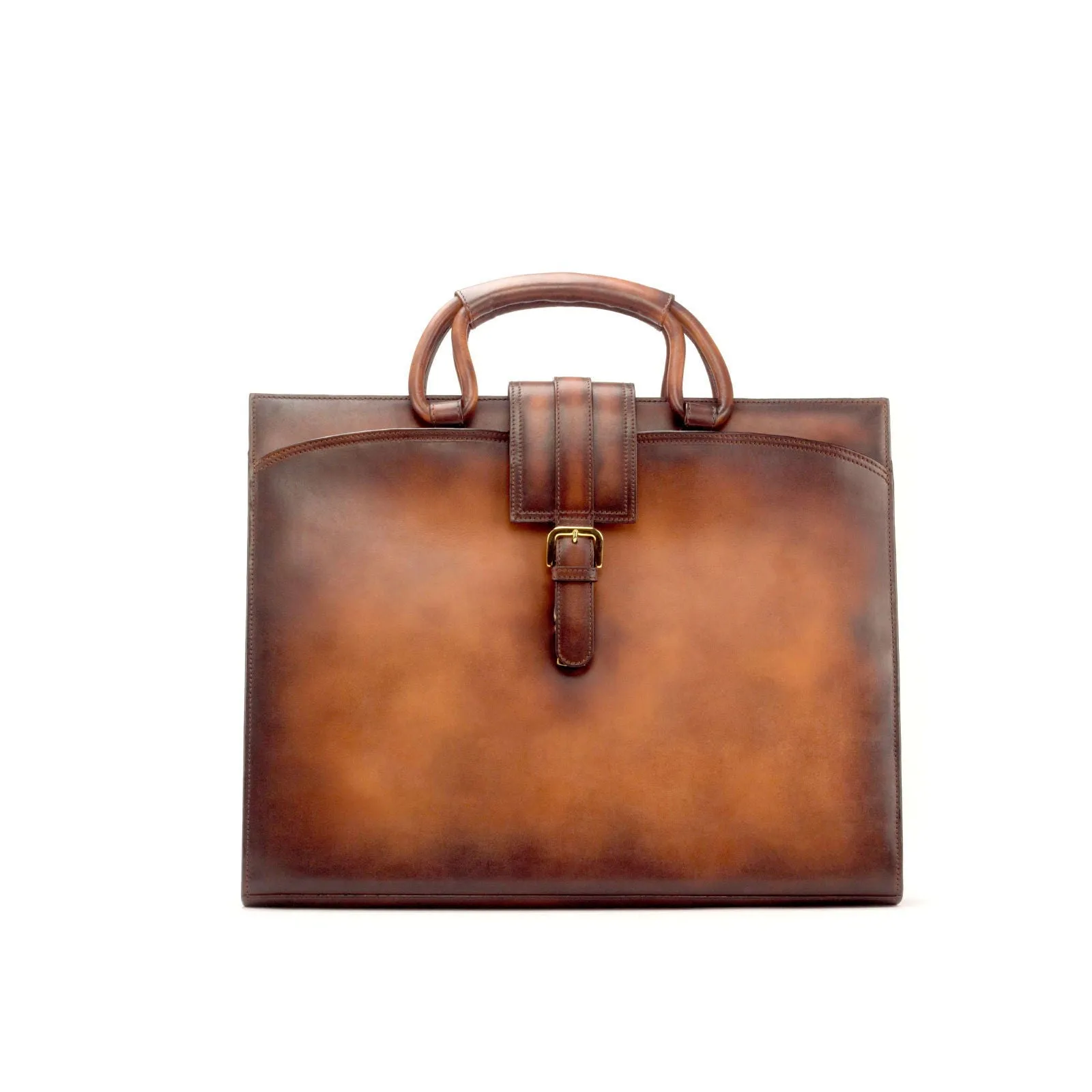 Briefcase Leather Brown 2923