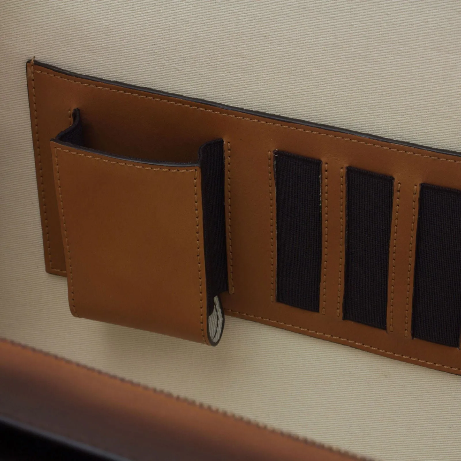 Briefcase Leather Brown 2923