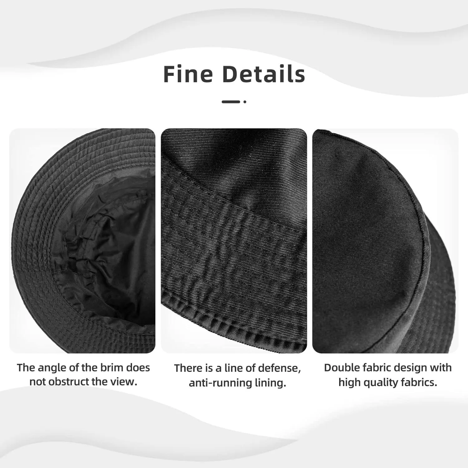 Camp North Star Fisherman Hat for Women Men Bucket Hat Summer Beach Hat