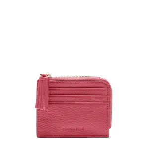 Coccinelle - Card Holder with Tassel Rosewood - MU0128901 - ROSEWOOD