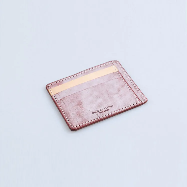 Cute Ladies Small Leather Card Holder Wallet Slim Wallets for Women