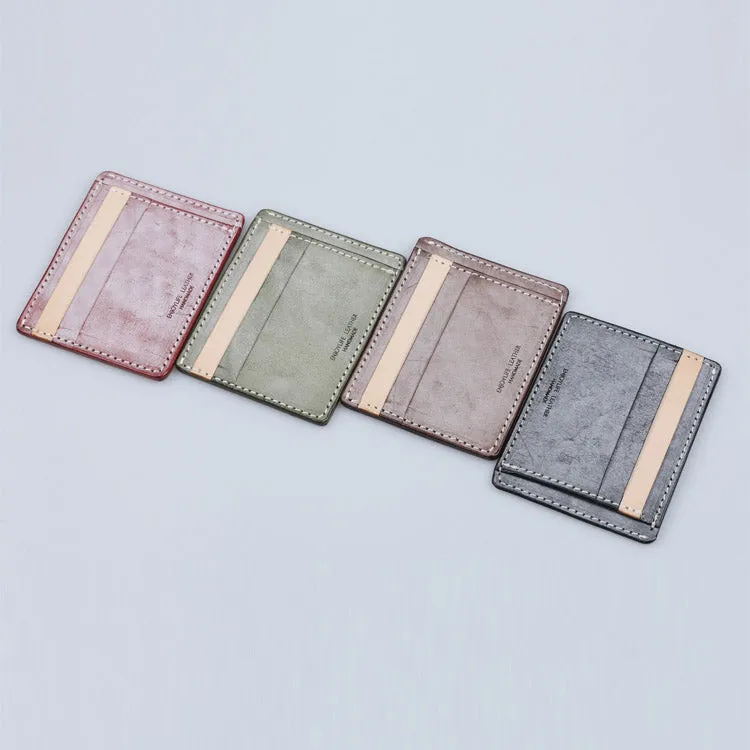Cute Ladies Small Leather Card Holder Wallet Slim Wallets for Women