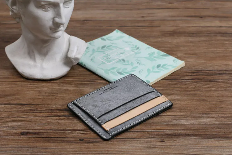 Cute Ladies Small Leather Card Holder Wallet Slim Wallets for Women