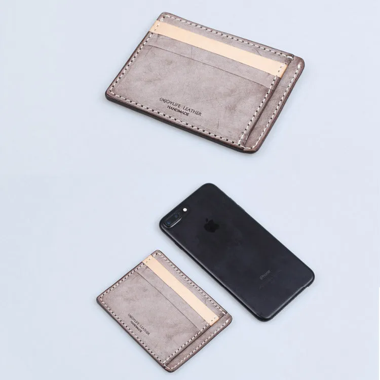 Cute Ladies Small Leather Card Holder Wallet Slim Wallets for Women