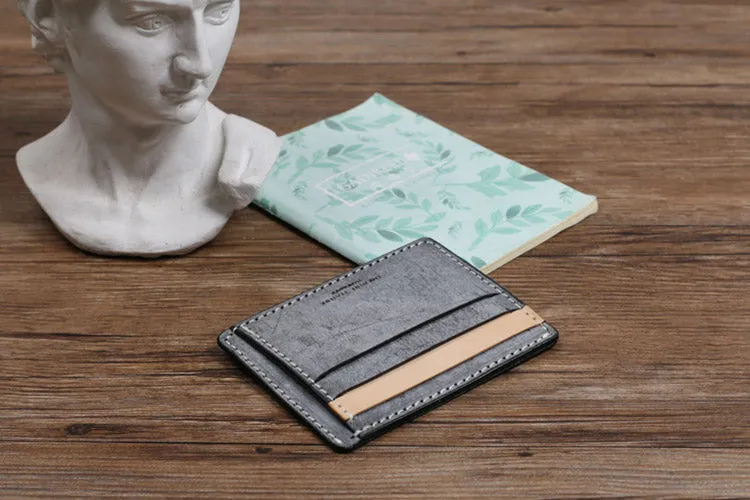 Cute Ladies Small Leather Card Holder Wallet Slim Wallets for Women