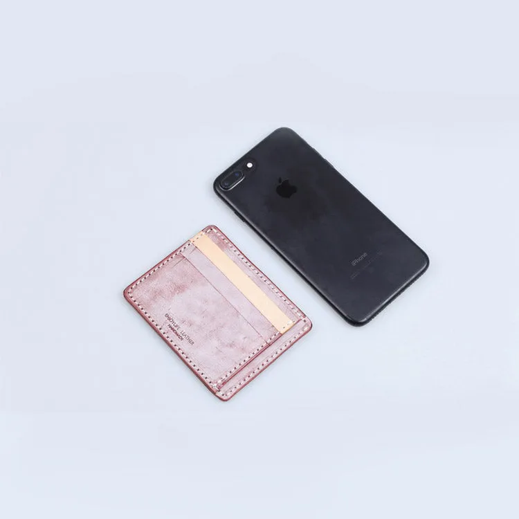 Cute Ladies Small Leather Card Holder Wallet Slim Wallets for Women
