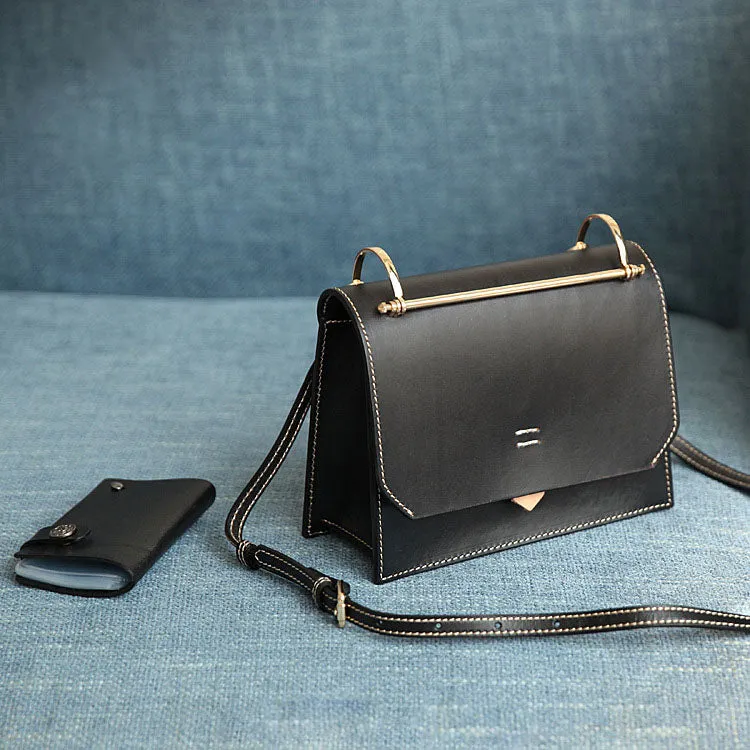 Cute Women's Genuine Leather Crossbody Satchel Bag Shoulder Handbags for Women