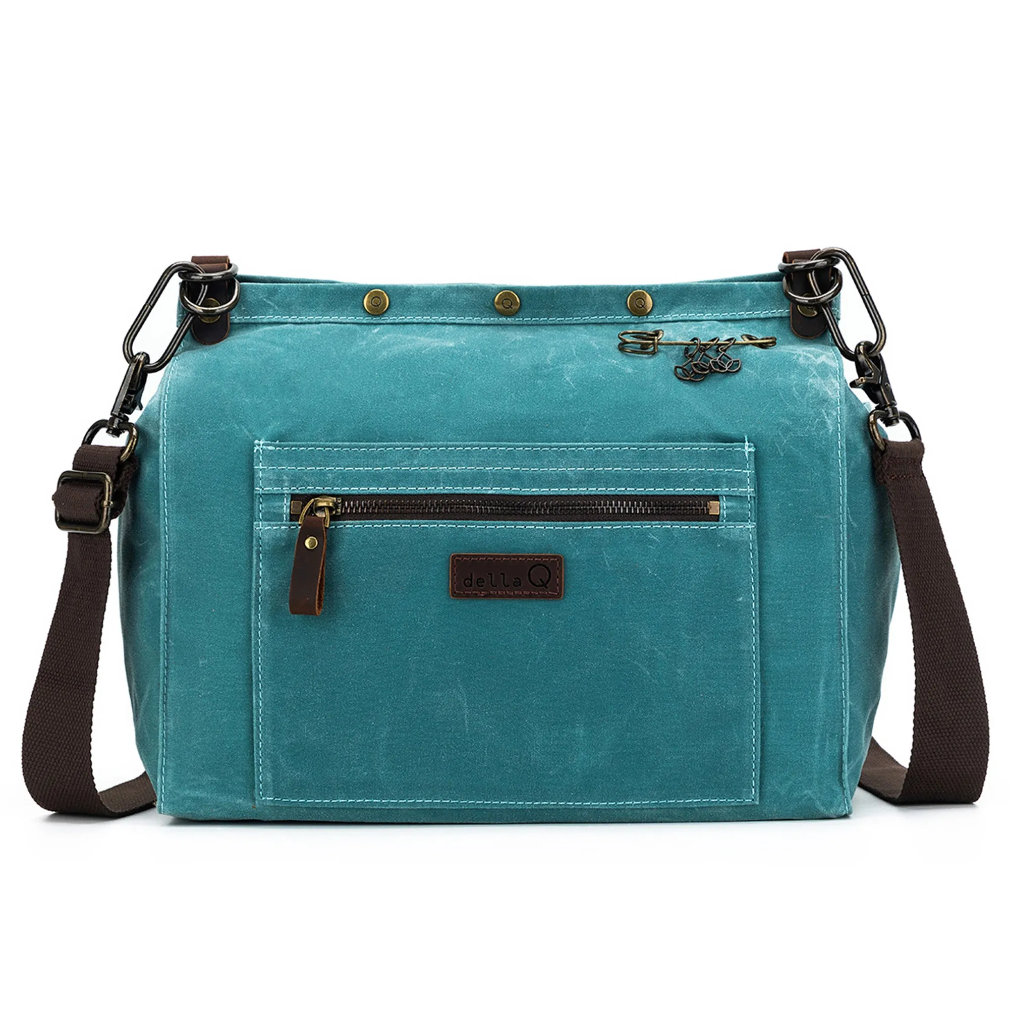 della Q Maker's Canvas Rucksack - Teal