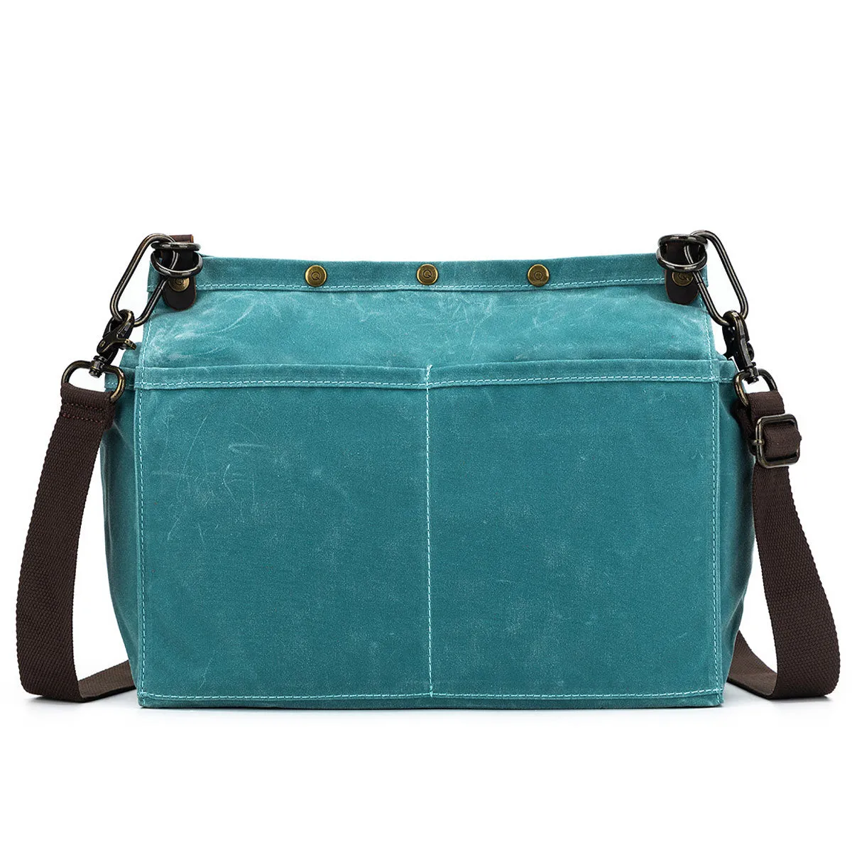 della Q Maker's Canvas Rucksack - Teal