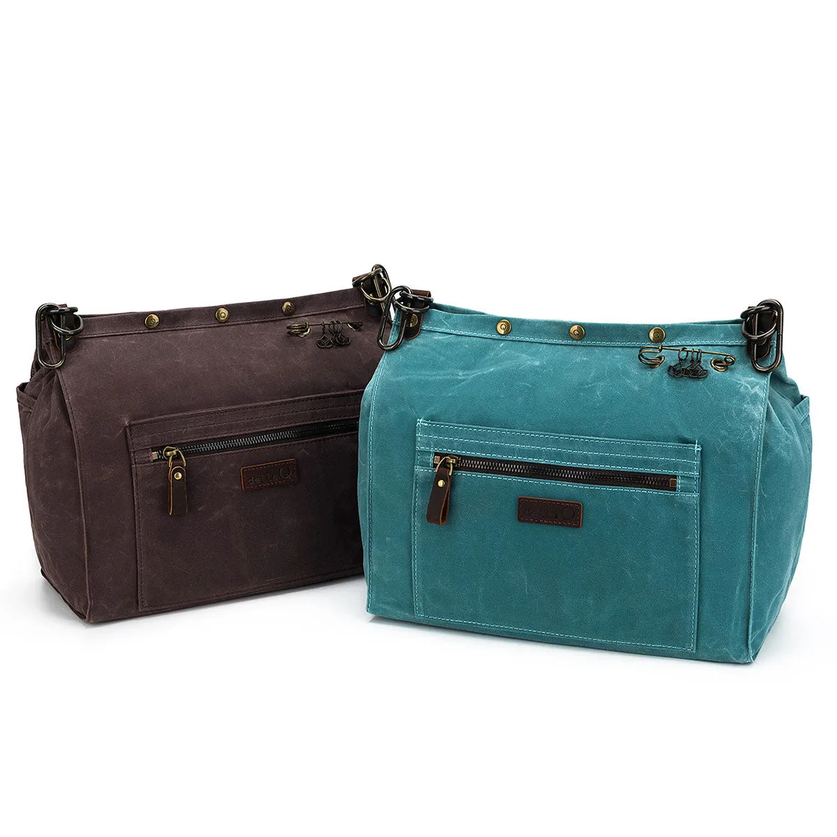 della Q Maker's Canvas Rucksack - Teal