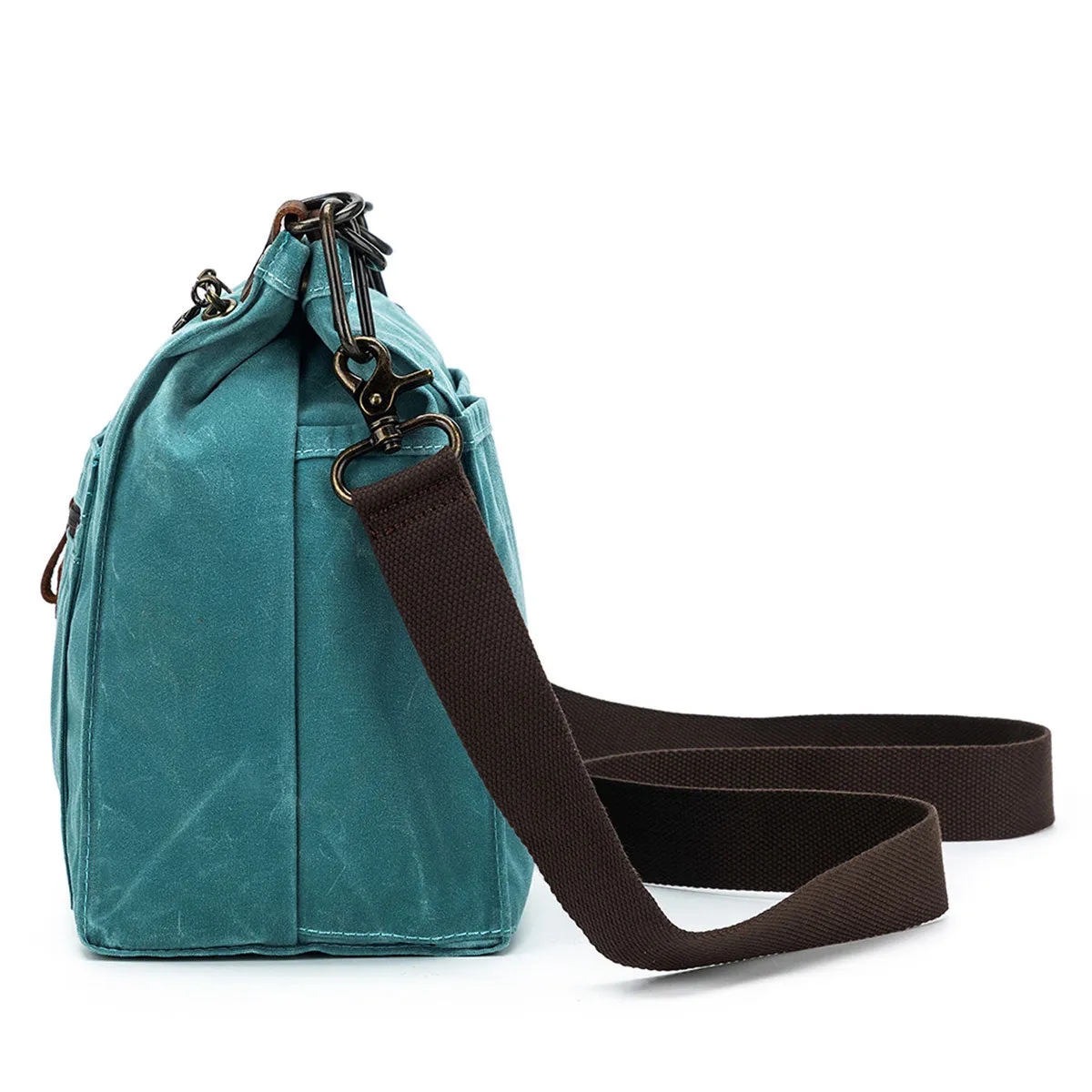 della Q Maker's Canvas Rucksack - Teal