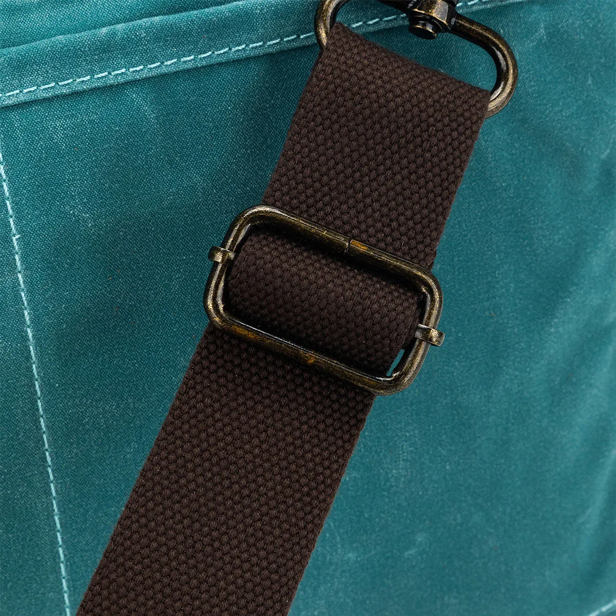 della Q Maker's Canvas Rucksack - Teal