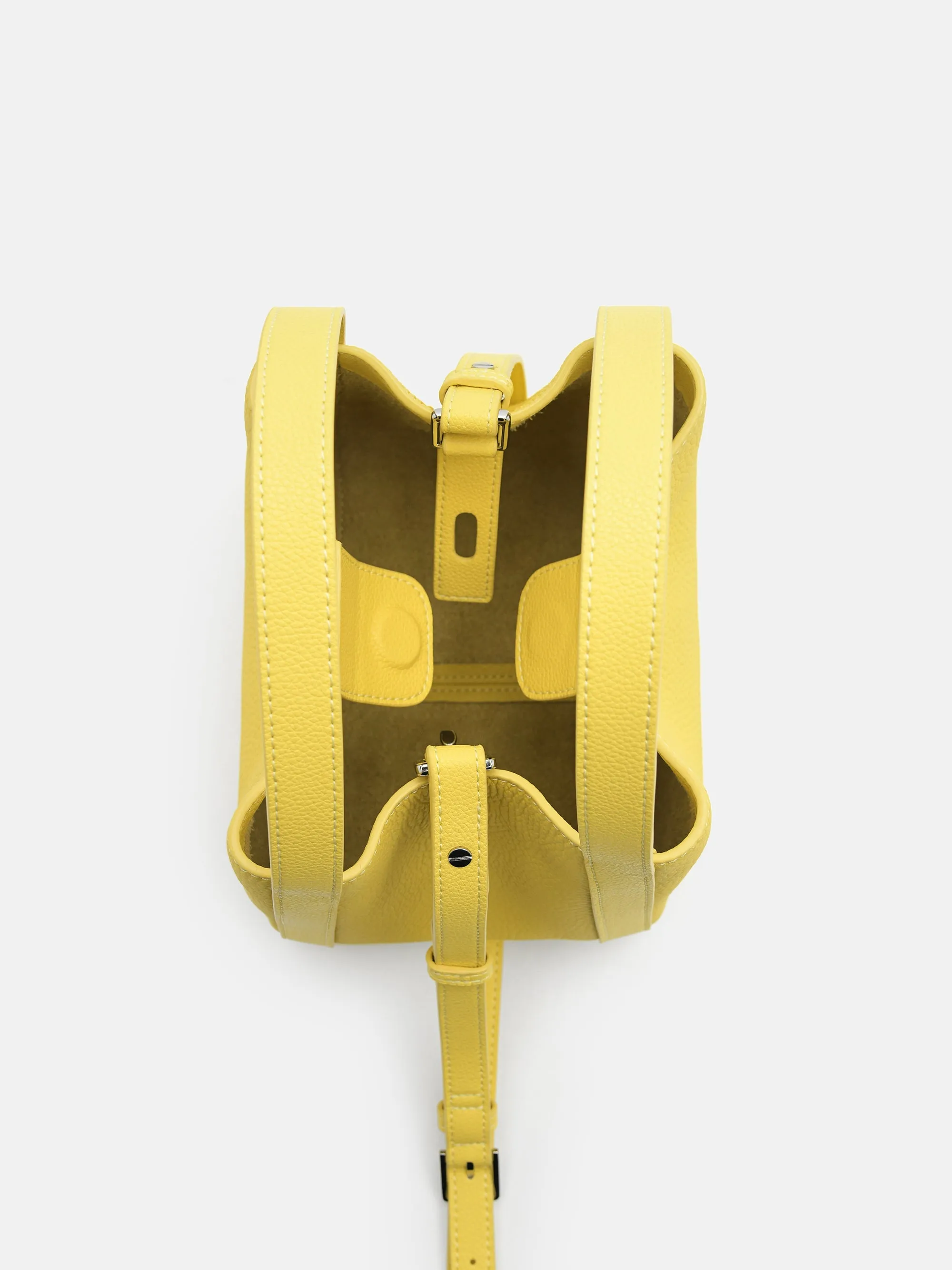 Demi Leather Bucket Bag