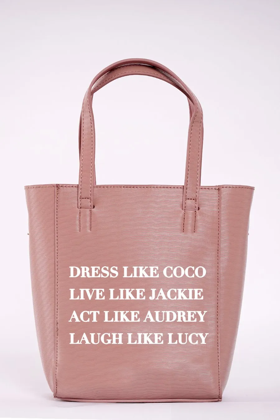 Dress Like Coco Rose Nude Bucket Tote