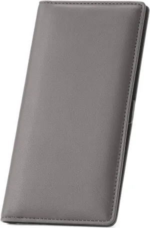 GAEKEAO Wallets for Women Ultra Slim Thin PU Leather RFID Blocking Credit Card Holder Bifold Long Ladies Wallet Billfold Clutch