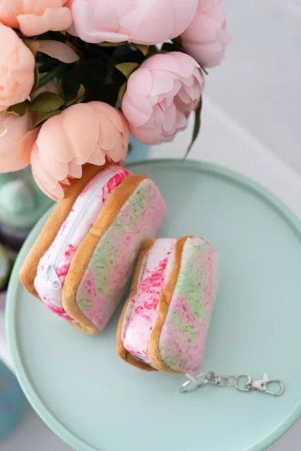 Ice Cream Sandwich Keypouch