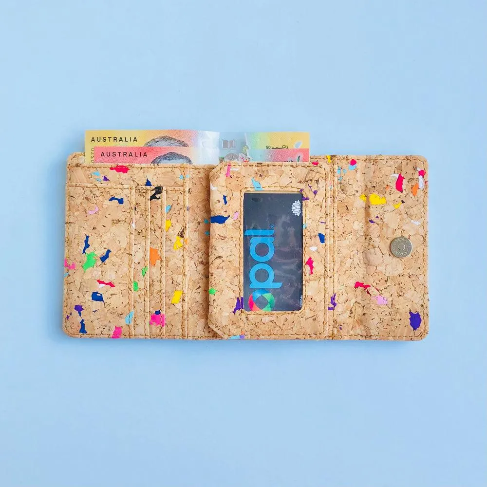 Laura Cork Wallet in Vivid