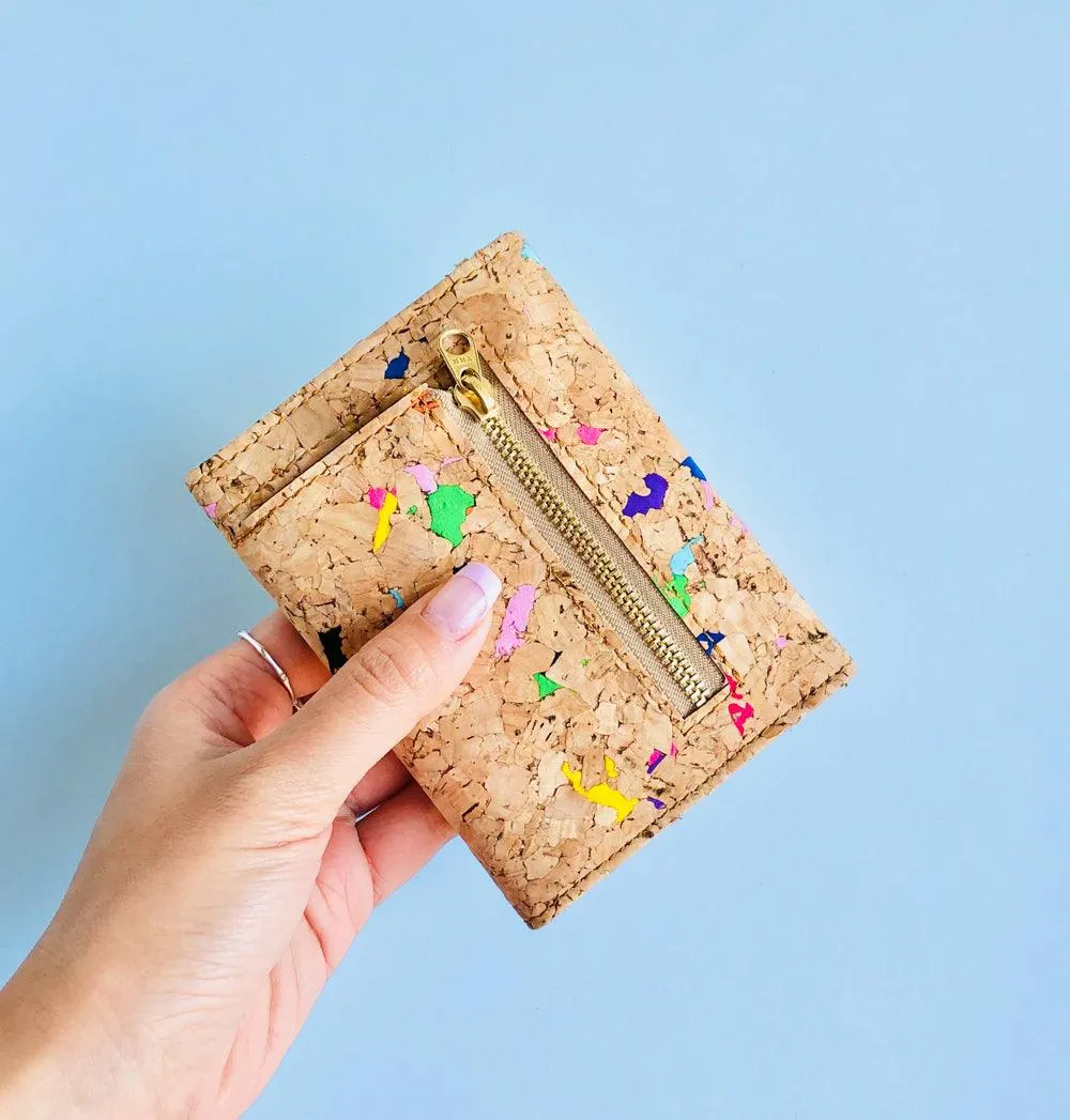 Laura Cork Wallet in Vivid