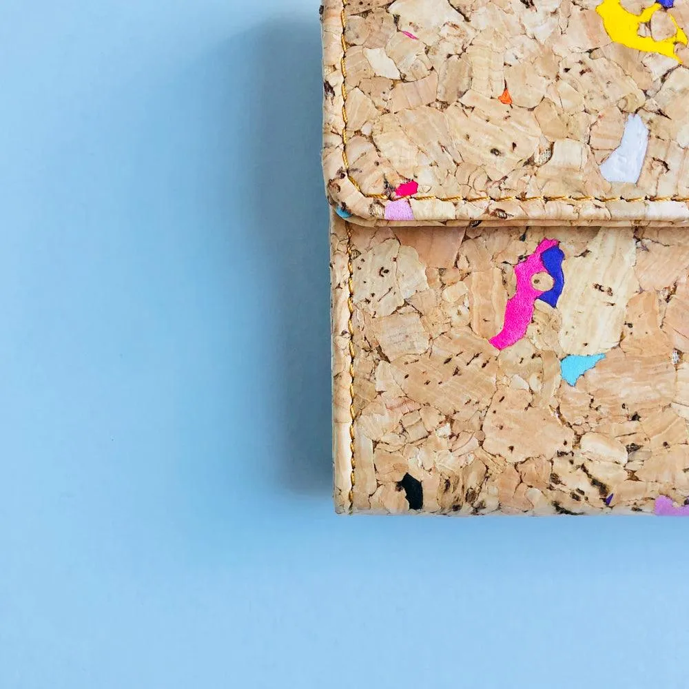 Laura Cork Wallet in Vivid