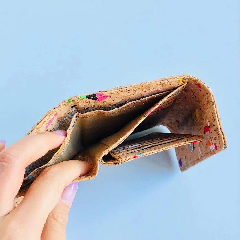 Laura Cork Wallet in Vivid