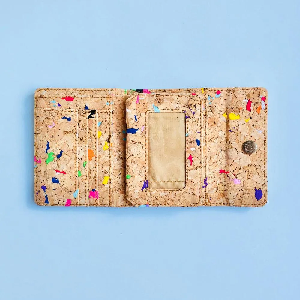 Laura Cork Wallet in Vivid