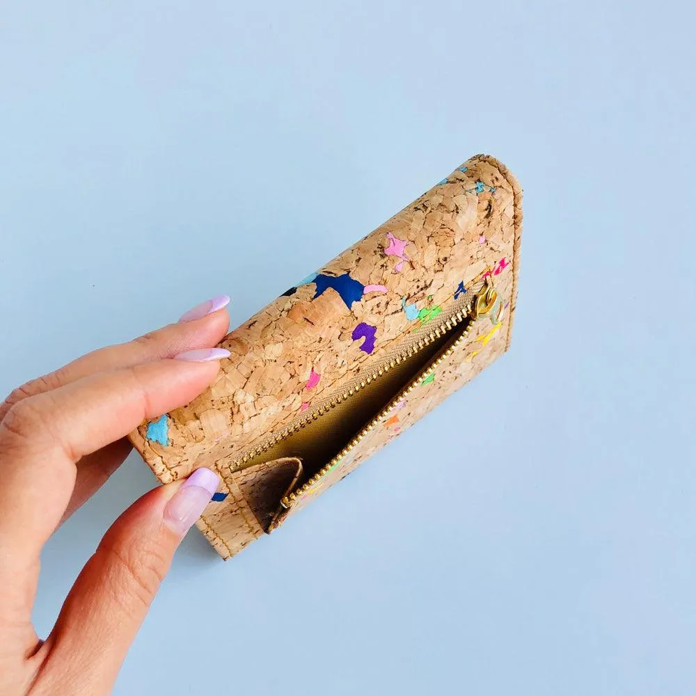 Laura Cork Wallet in Vivid