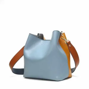 Leather Grace Bucket Bag - Luxury Tote Handbag