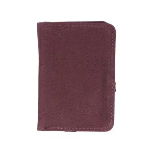 Lifeventure Rfid Card Wallet Aubergine