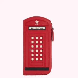 LULU RED LULU CALLING PHONEBOX GILES PURSE