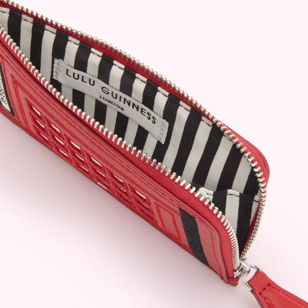 LULU RED LULU CALLING PHONEBOX GILES PURSE