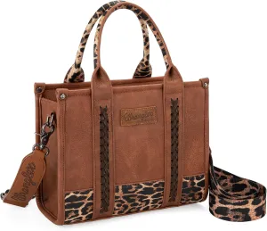 Montana West  Wrangler Tote Bag for Women Western Cow Print Purse Designer Top Handle Handbags