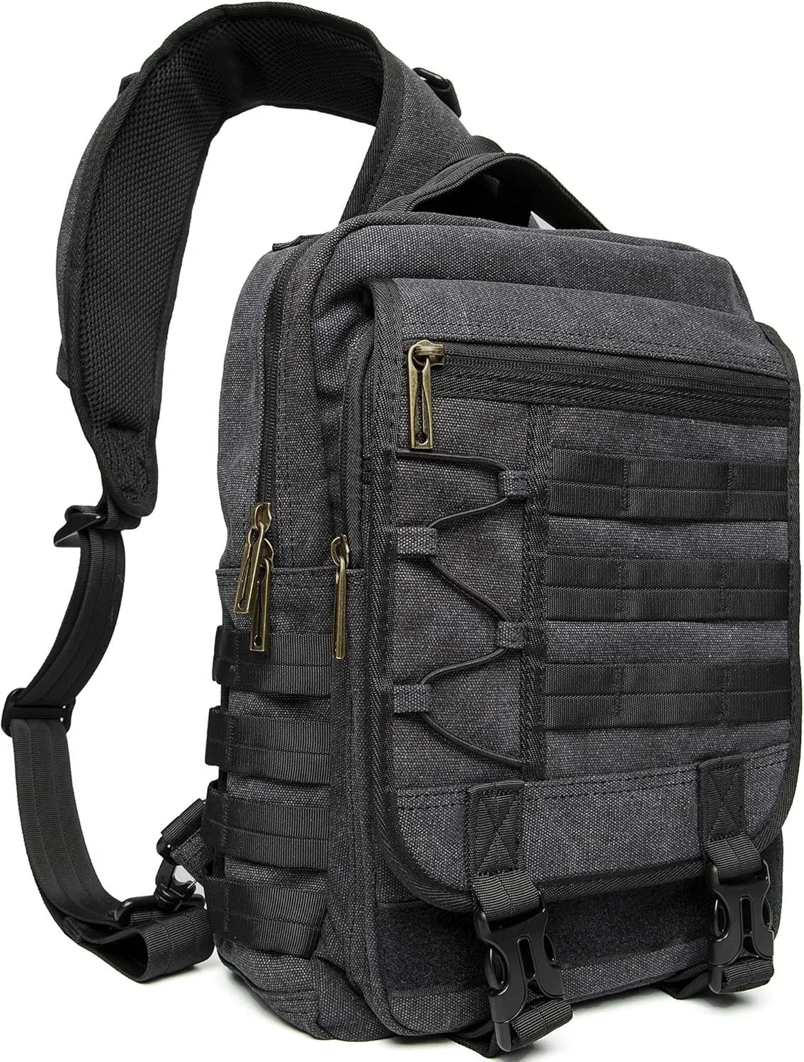 NICGID Sling Bags Chest Shoulder Backpacks, 13.3'' 14.1'' 15.6''Laptop Backpack Crossbody Messenger Bag Travel Outdoor
