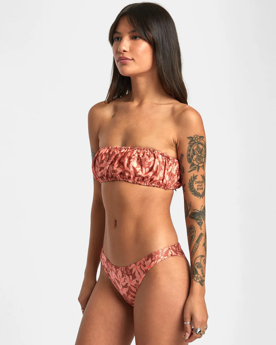 Oasis 2-Way Bandeau Bikini Top - Sandlewood