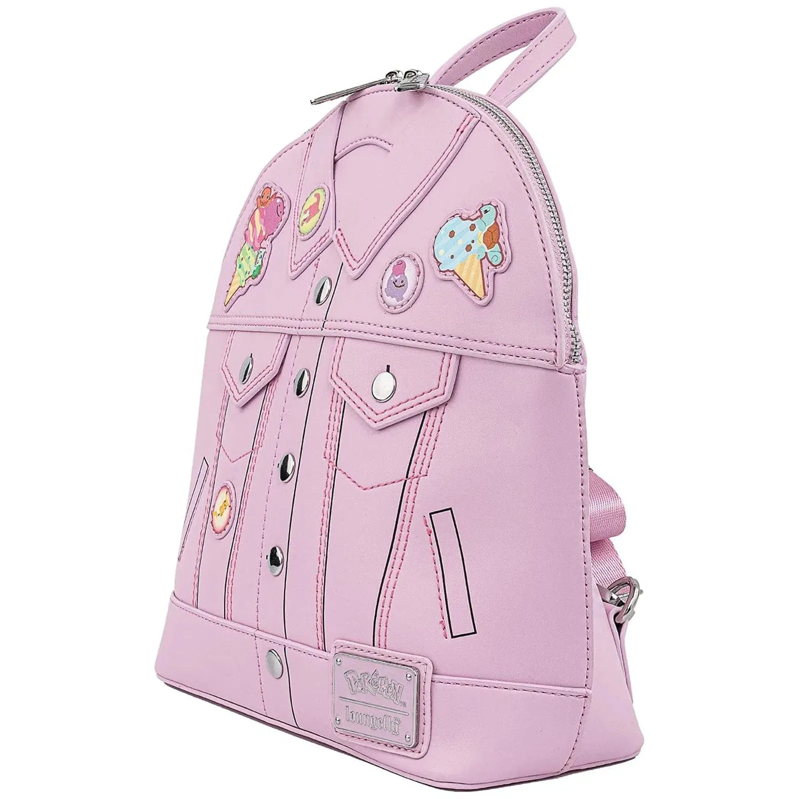 Pokemon Mini Backpack Ice Cream Denim Jacket Convertible Loungefly