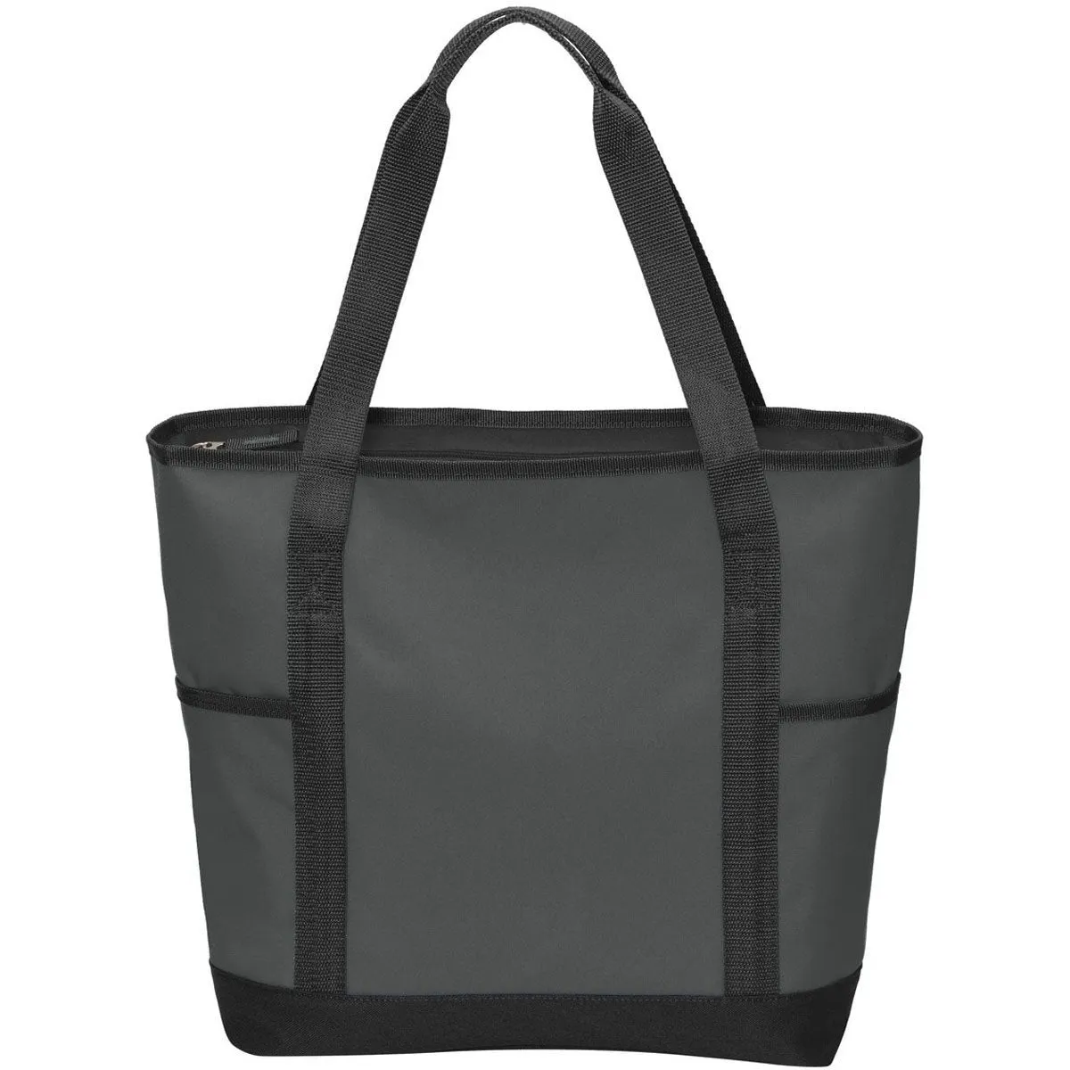 Port Authority Dark Charcoal/Black On-The-Go Tote