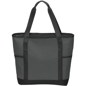 Port Authority Dark Charcoal/Black On-The-Go Tote