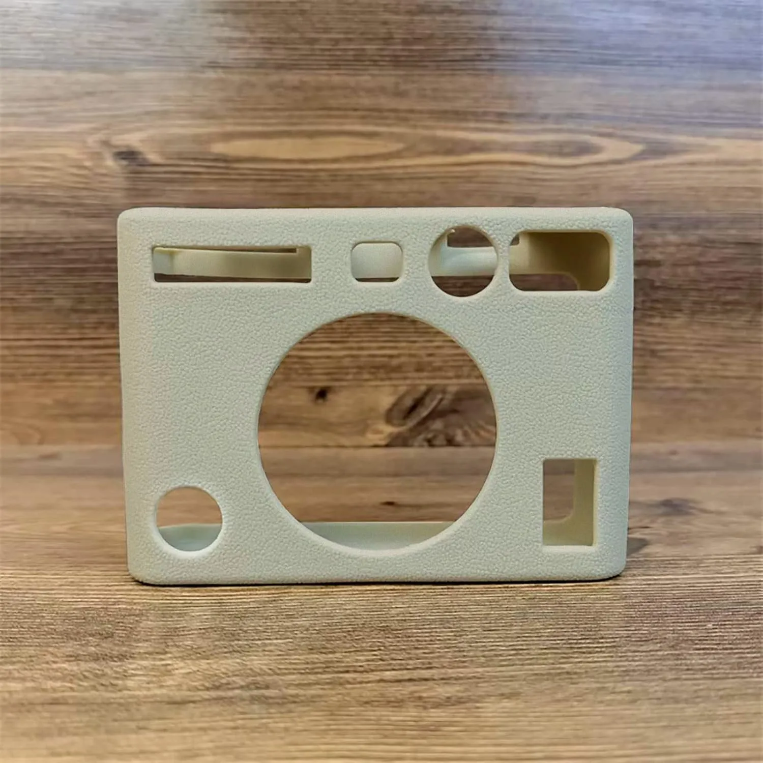 Rieibi Mini EVO Case - Silicone Protective Case for Fuji Mini EVO Instant Camera - Soft Rubber Lightweight Case for Fujifilm evo - White