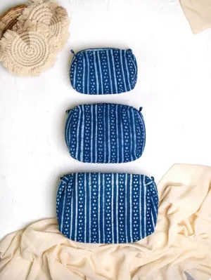Safar Upcycled Pouch Set Of 3