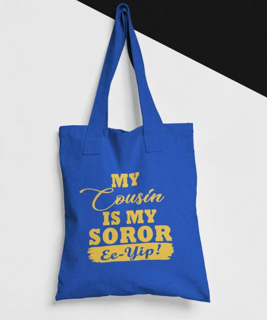 Sigma Gamma Rho Family Soror Canvas Tote Bags
