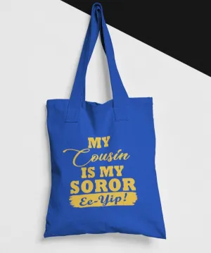 Sigma Gamma Rho Family Soror Canvas Tote Bags
