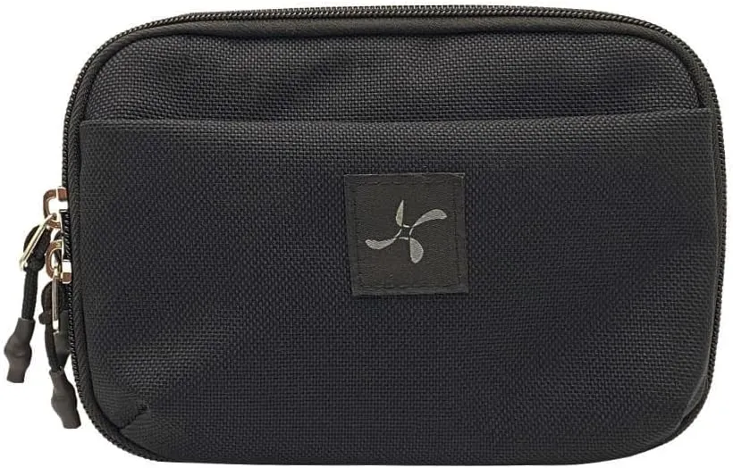 Sugar Medical Insulated Diabetes Supply Bag  Glucose Meter Case & Diabetic Organizer | Crossbody or Belt Bag for Insulin, Test Strips, Lancets & More. (Black)
