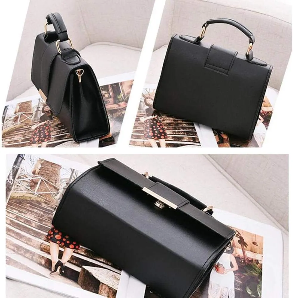 Summer Fashion Women Bag Leather Handbags PU Shoulder Bags Small Flap Crossbody Bags for Women Messenger Bags,Red
